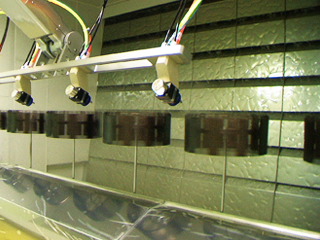 噴涂機械手和油簾柜